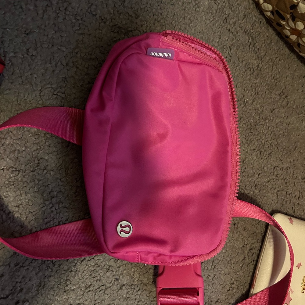 lululemon athletica Vibrant Pink Crossbody Bag